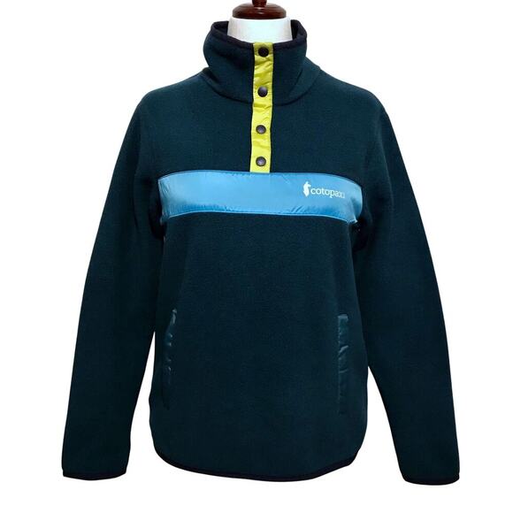 Cotopaxi  NWT Hunter Green Teca Fleece Pullover Jacket Women Various - Picture 1 of 10